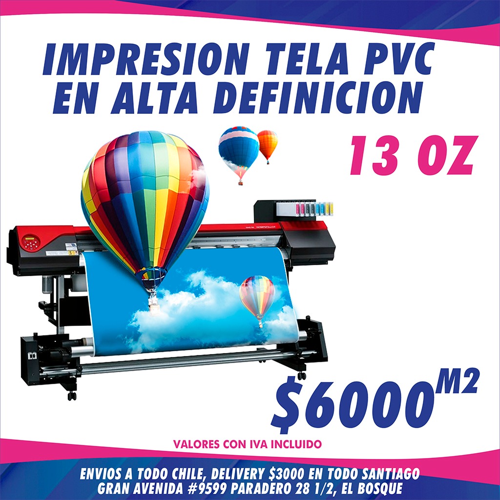 Impresión Tela PVC